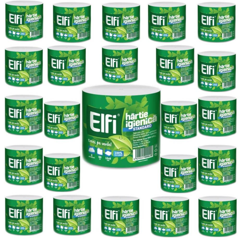 ELFI HARTIE IGIENICA 24ROLE, 2STR, 50M. [2]