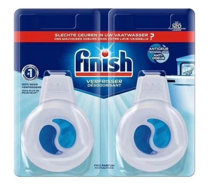FINISH ODORIZANT MASINA SPALAT VASE 2X4ML FRESH SCENT [1]