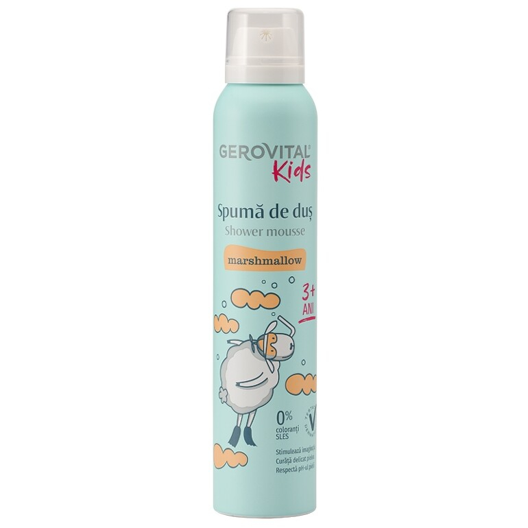 GEROVITAL KIDS SPUMA DE DUS 200ML MARSHMALLOW 37570 [1]