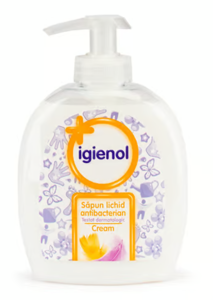 IGIENOL SAPUN LICHID ANTIBACTERIAN 300ML CREAM [1]
