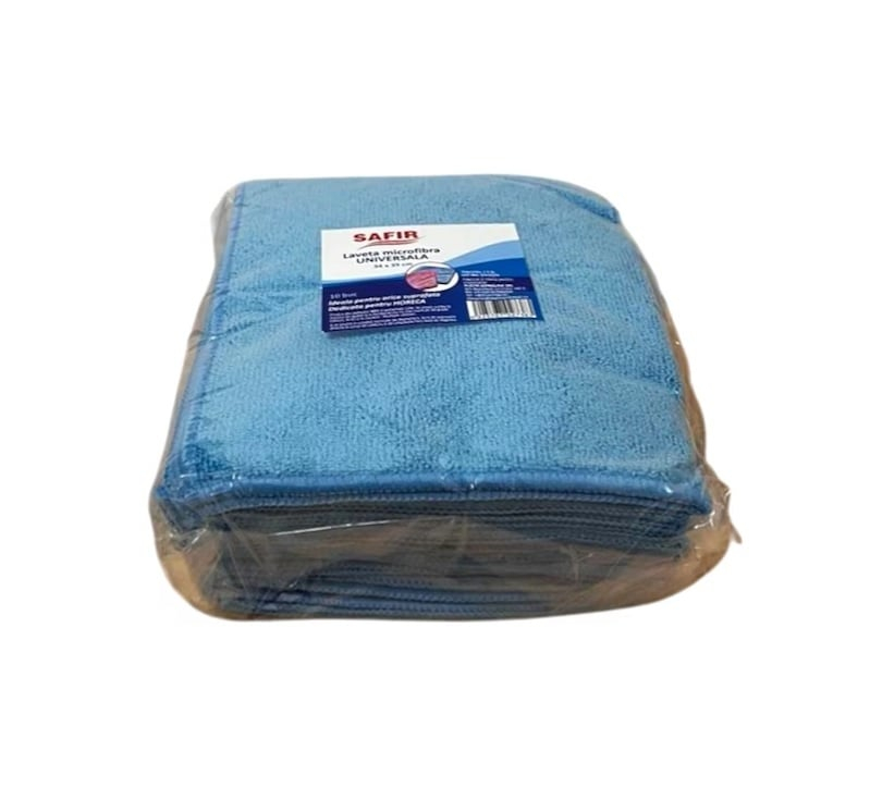 SAFIR LAVETE MICROFIBRA UNIVERSALE HORECA 34X39CM 10BUC/SET [1]