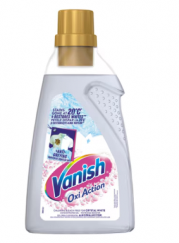 Solutii curatat pete - VANISH GEL SOLUTIE PETE 1.5L WHITE