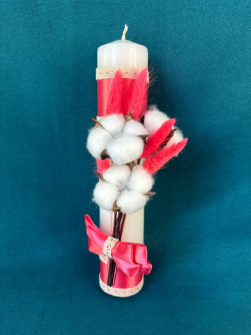 Produse hand-made - Lumanare pentru botez realizata handmade