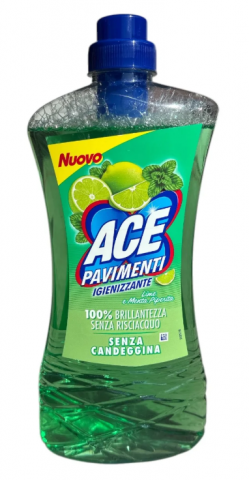 Solutii pardoseli - ACE SOLUTIE PARDOSELI FARA CLOR 1L LIME MENTA