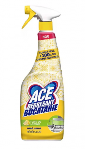 Solutii curatenie bucatarie - ACE SOLUTIE SPRAY DEGRESANT BUCATARIE 650ML LAMAIE