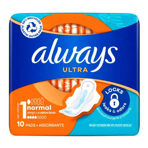Absorbante - ALWAYS ABSORBANTE 10BUC ULTRA NORMAL PLUS