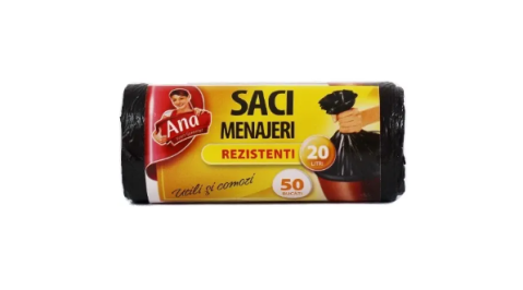 Saci menaj - ANNA SACI MENAJ HDPE 20L 50BUC