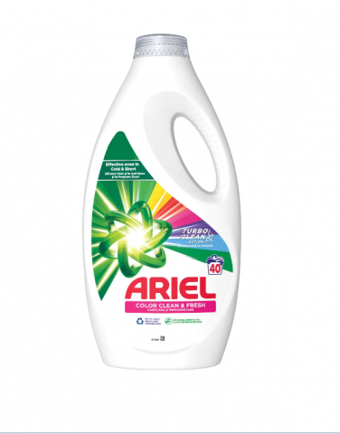 Detergenti - ARIEL DETERGENT LICHID 2L COLOR CLEAN FRESH 40 SPALARI