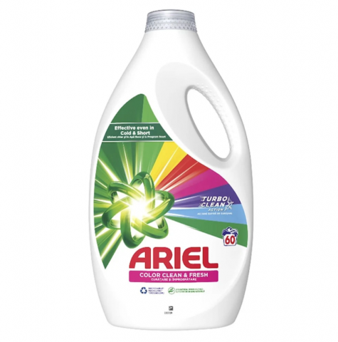 Detergenti - ARIEL DETERGENT LICHID 3L COLOR 60 SPALARI