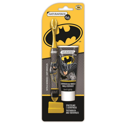 Igiena Copii - BATMAN PASTA DINTI 25ML+PERIUTA