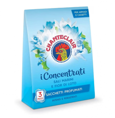 Odorizante camera si dulap - CHANTE CLAIR ODORIZANTE DULAP 3BUC FIOR DI LOTO