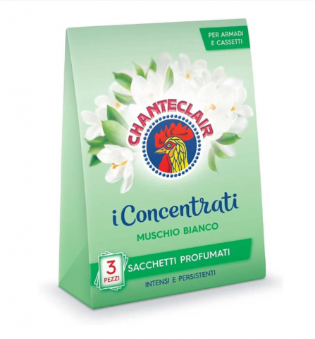 Odorizante camera si dulap - CHANTE CLAIR ODORIZANTE DULAP 3BUC MUSCHIO BIANCO