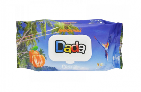 Servetele - DADA SERVETELE UMEDE 100BUC MANDARIN