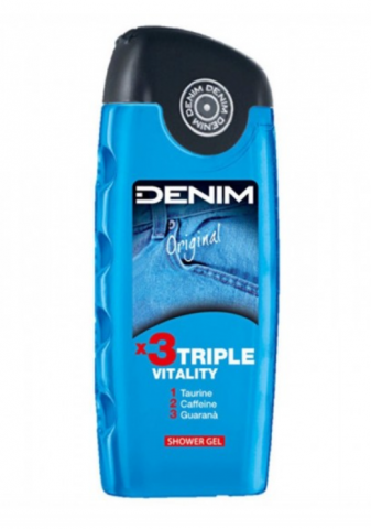 Gel de dus si spumant baie - DENIM GEL DUS 250ML ORIGINAL