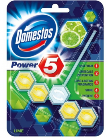 Odorizante toaleta - DOMESTOS ODORIZANT WC BILE 55G LIME