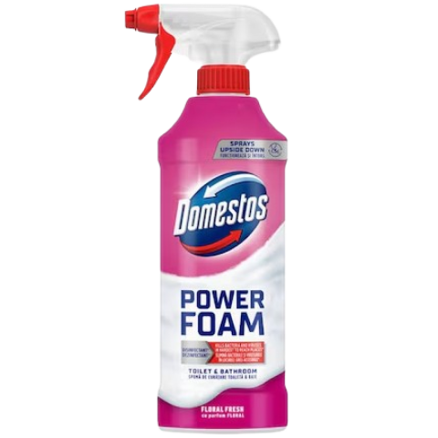 Solutii curatenie baie - DOMESTOS SPRAY SPUMA 435ML BAIE FLORAL