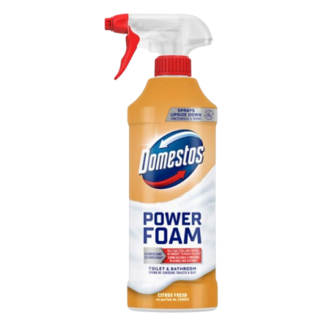 Solutii curatenie baie - DOMESTOS SPRAY SPUMA 435ML BAIE LAMAIE