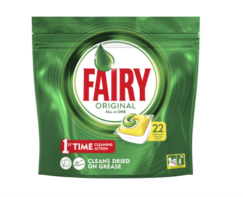 Detergenti masina spalat vase - FAIRY DETERGENT CAPSULE 22BUC LEMON