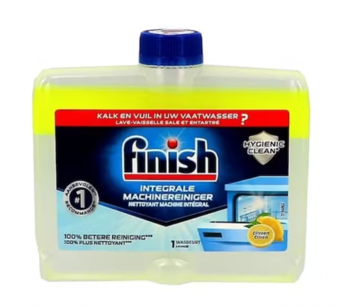 Detergenti masina spalat vase - FINISH SOLUTIE INTRETINERE 250ML LEMON MASINA SPALAT VASE