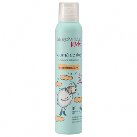 Igiena Copii - GEROVITAL KIDS SPUMA DE DUS 200ML MARSHMALLOW 37570