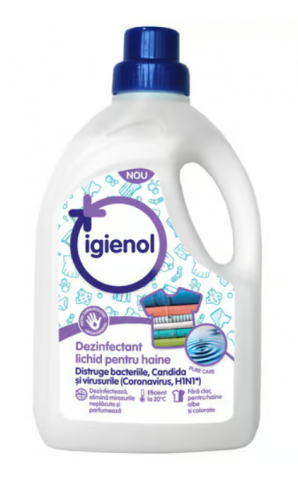 Dezinfectanti rufe - IGIENOL DEZINFECTANT HAINE 1.5L PURE CARE
