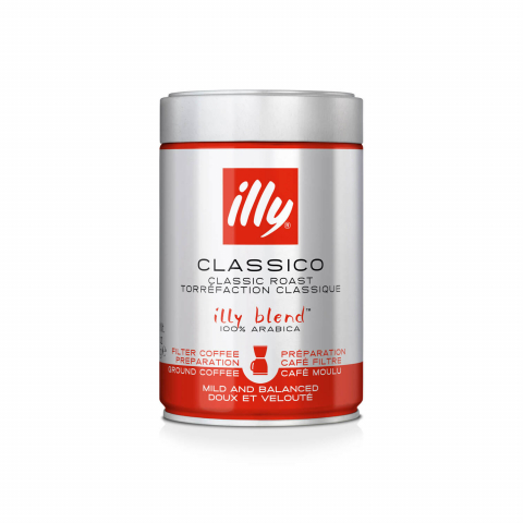 Cafea si espressoare - Illy CLASSICO FILTRU 250g (macinata)