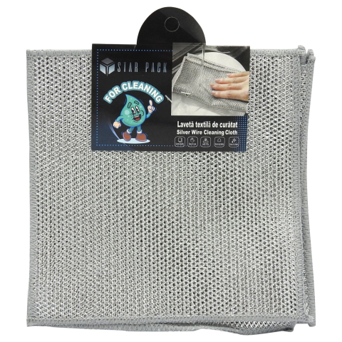 Menaj - LAVETE CURATARE ABRAZIVA MULTISUPRAFETE DUBLA 5BUC/SET 20X20CM