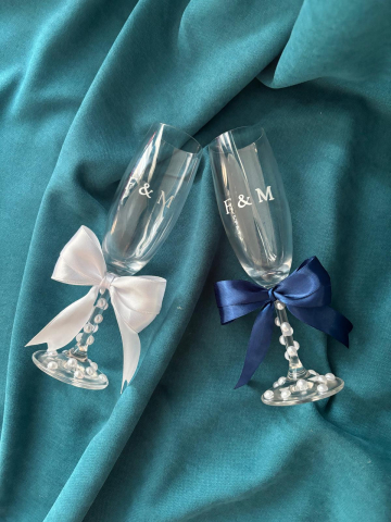 Produse pentru nunta si botez - PAHARE MIRI SI NASI