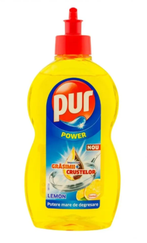 Detergenti vase - PUR DETERGENT VASE LICHID 450ML LEMON