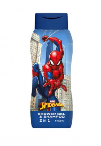 Igiena Copii - SPIDERMAN SAMPON&GEL DUS 500ML KIDS