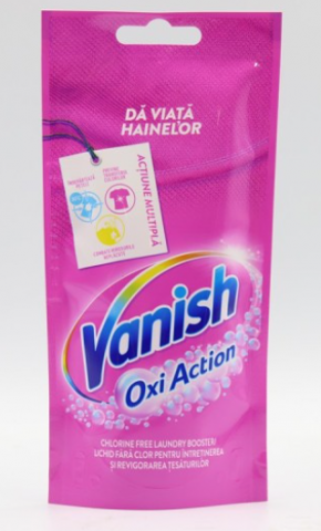 Solutii curatat pete - VANISH PETE LICHID 100ML PINK