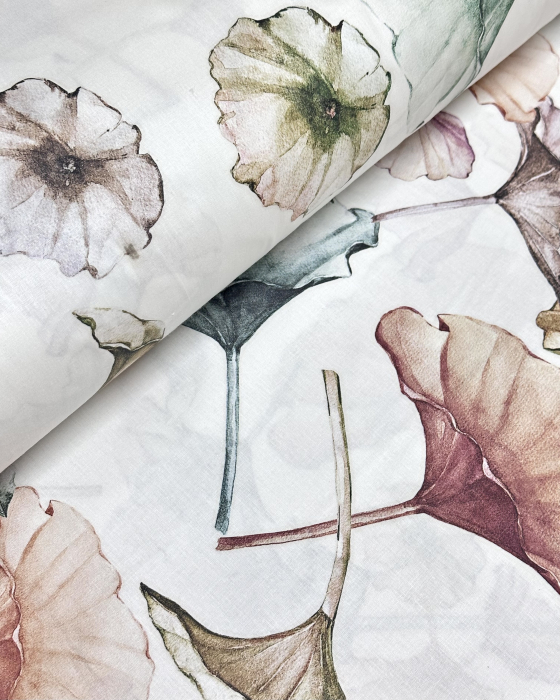 Cearceaf de pat fără elastic, diverse dimensiuni,  bumbac ranforce 100%, Talina [3]