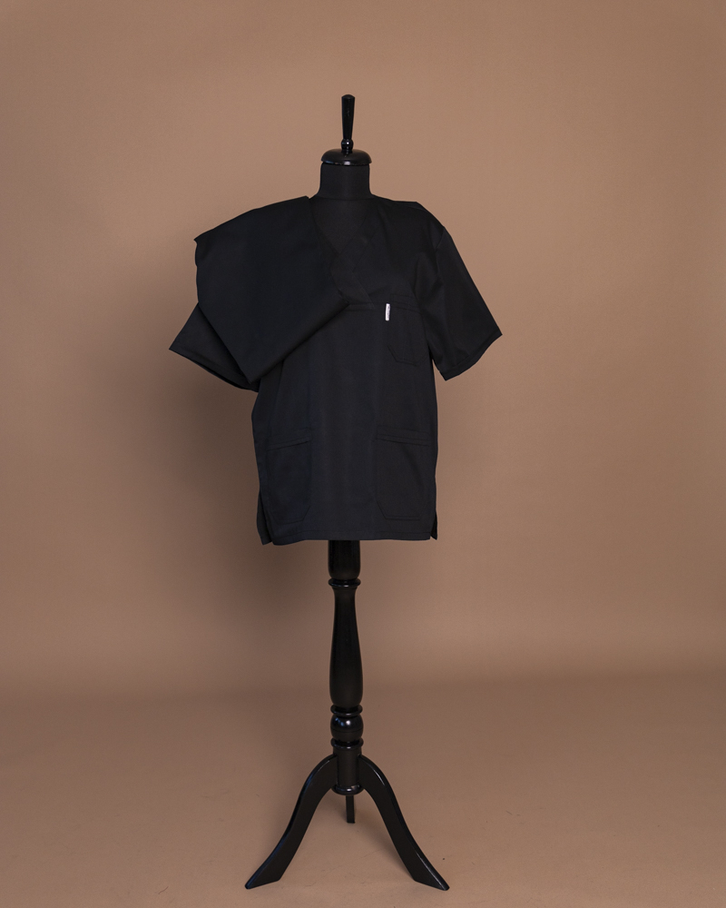 Costum chirurgical unisex Negru [1]