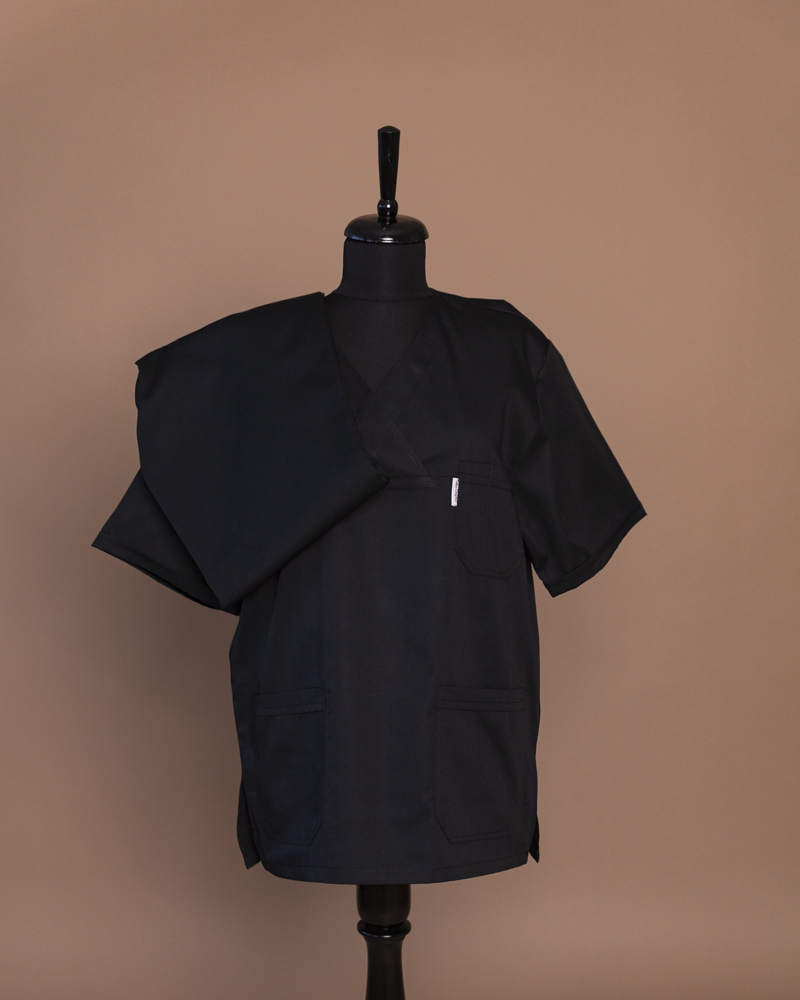 Costum chirurgical unisex Negru [2]