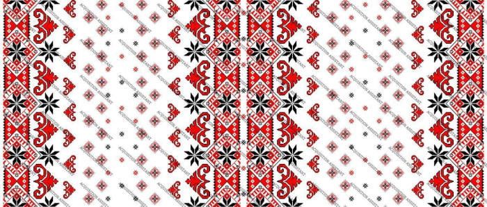 Față de masă cu model tradițional, din bumbac - Model Zamfira [2]