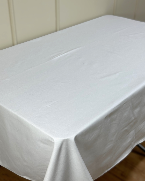Față de masă din bumbac 100%, Alb UNI [2]
