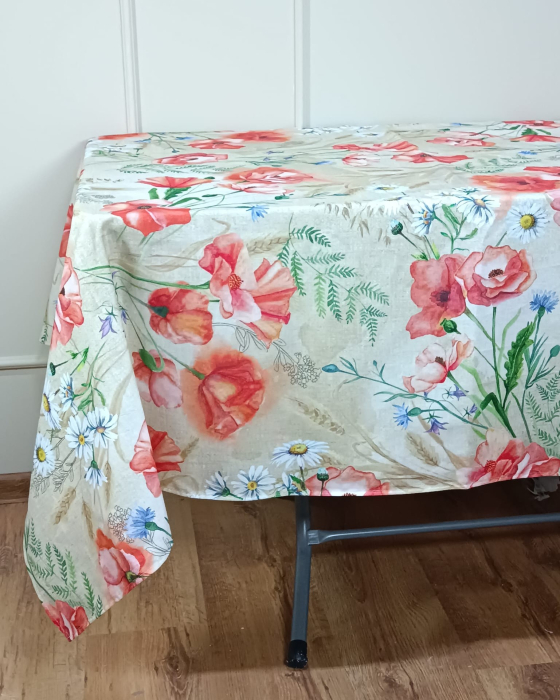 Față de masă din bumbac 100%, Măcușor [2]