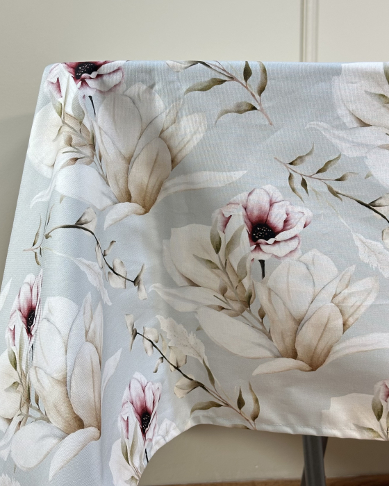 Față de masă impermeabilă, 100% bumbac - Magnolie [4]