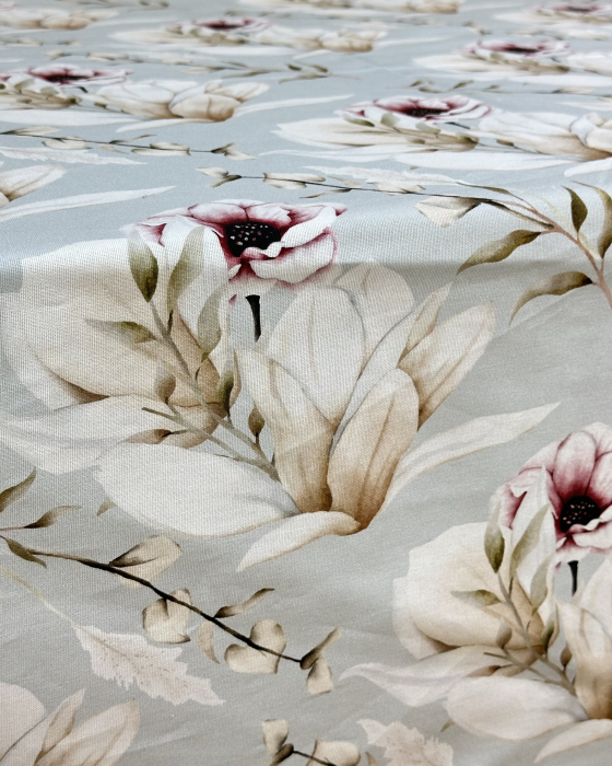 Față de masă impermeabilă, 100% bumbac - Magnolie [2]