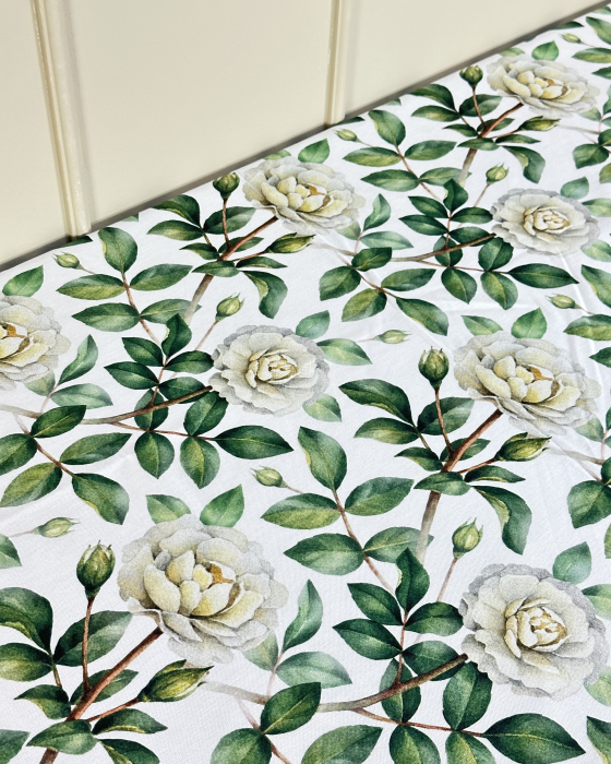 Față de masă impermeabilă, 100% bumbac - Camelia [2]