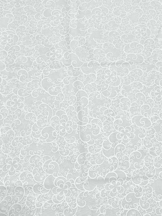 Față de masă impermeabilă, 100% bumbac - Design elegant 1 Alb [2]