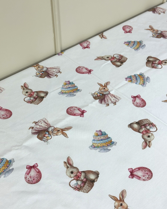 Față de masă impermeabilă cu model de Paște- Sarbatoare de Paste [2]