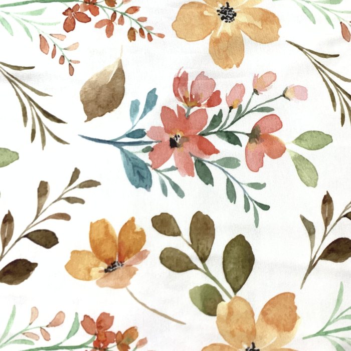 Față de masă impermeabilă- Flori Pictate [2]