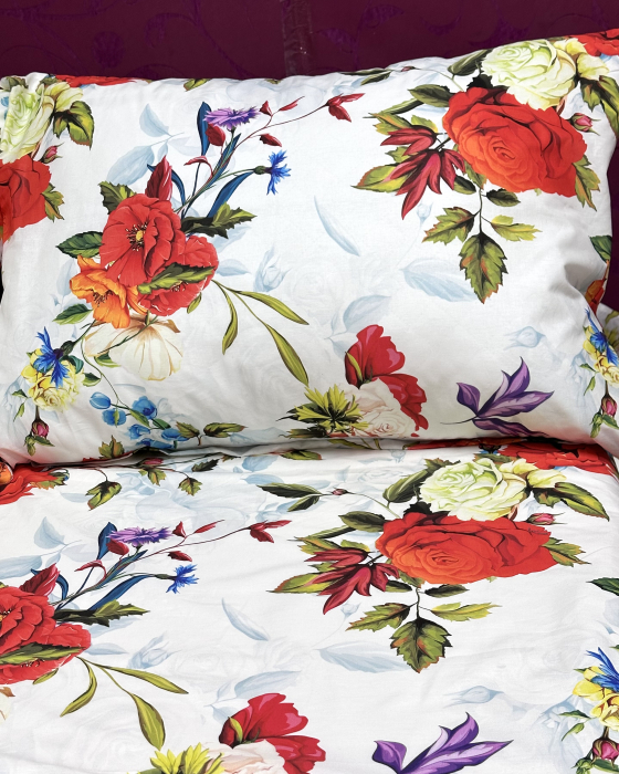 Față de pernă din bumbac ranforce– diverse dimensiuni, Zelira [2]