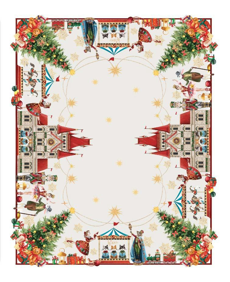 Fețe de masă de Crăciun tip Tablou-  Sparagatorul de Nuci [1]