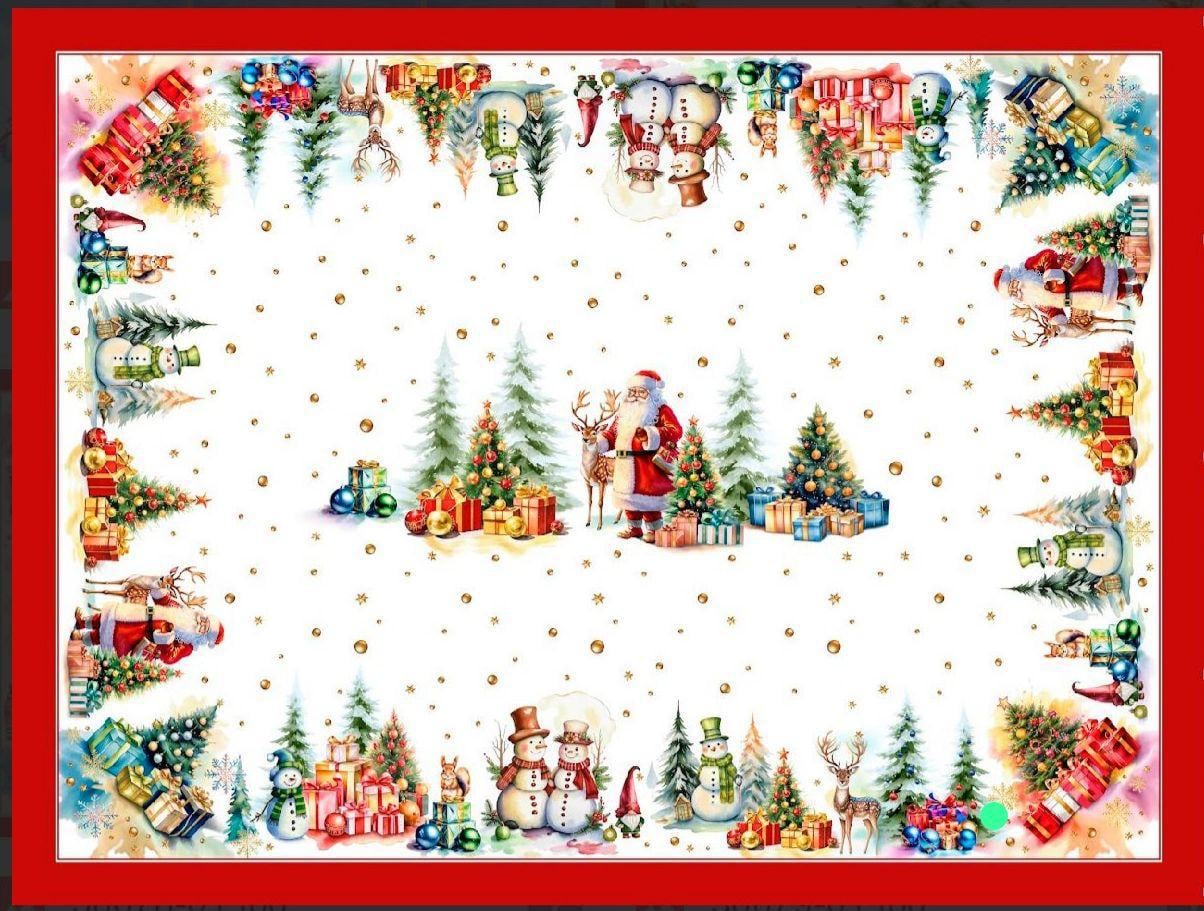 Fețe de masă de Crăciun tip Tablou - Cadouri de la Mos Craciun [1]