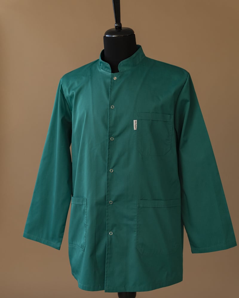 Halat Tunică Cu Mâneci Lungi, Bărbați, Verde [2]