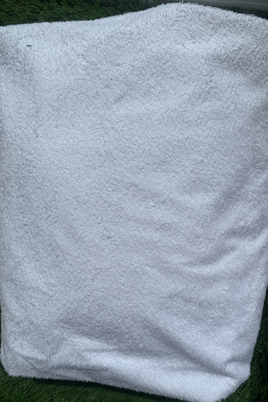 Față de pernă impermeabilă, bumbac cu frotir, alb [5]