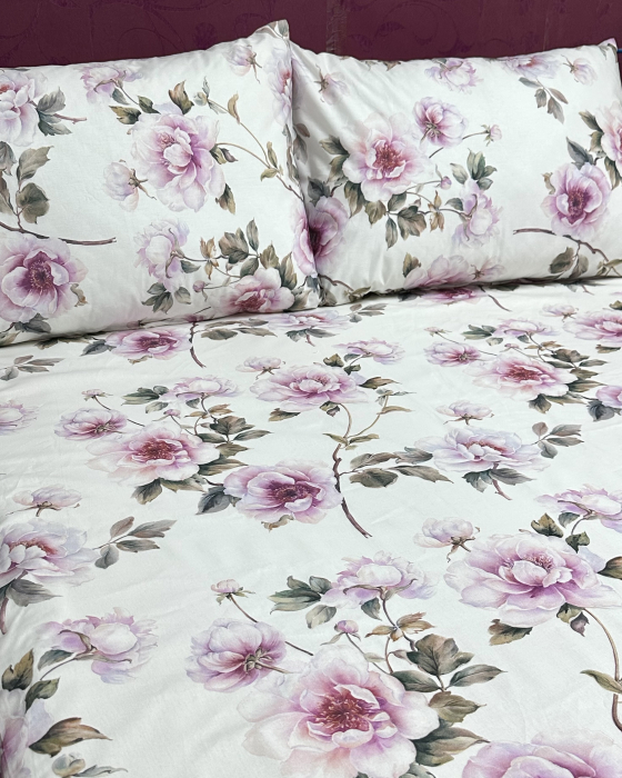 Lenjerie de pat din bumbac ranforce 100% - Alinora [2]