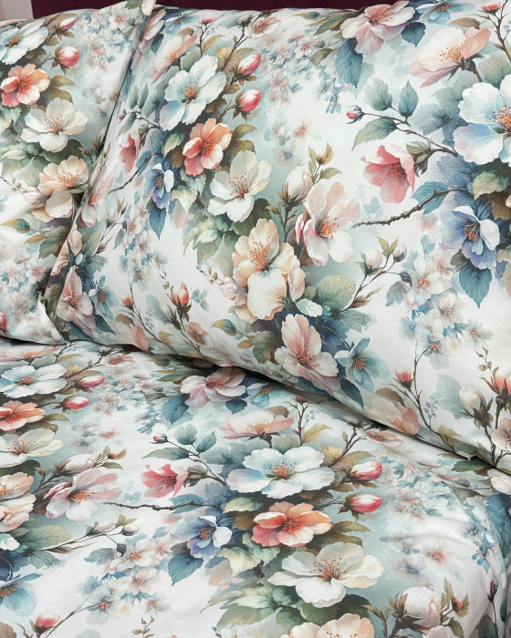 Lenjerie de pat din bumbac ranforce 100% - Amelisse [2]